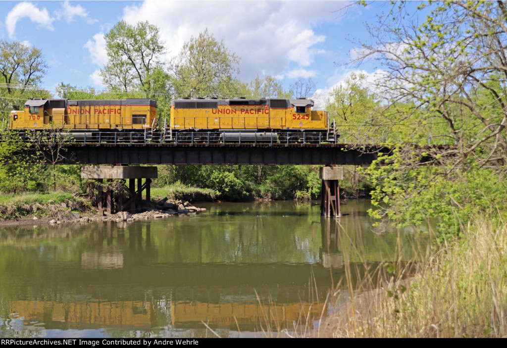 Crossing the Kishwaukee River